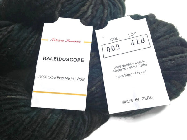 Yarn Filatura Lanarota Kaleidoscope Green Merino Wool - Buttermilk Cottage