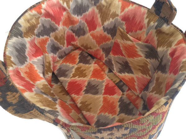 The Large Knitting Bag - Buttermilk Cottage - 2