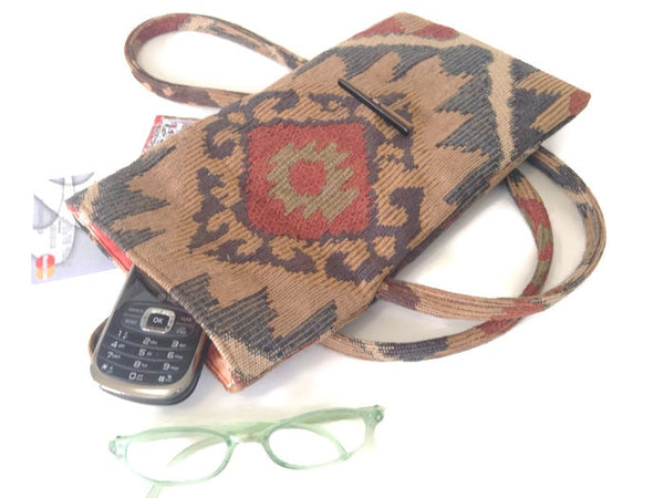 Tag Along Bag Rust Southwestern - Buttermilk Cottage - 2