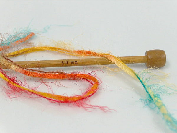 Yarn ICE Vitech  Yellow Turquoise Orange Khaki - Buttermilk Cottage - 3