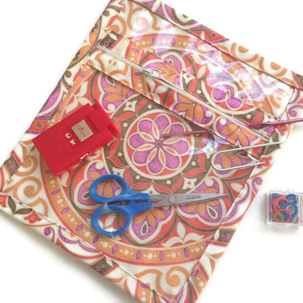 Accessory Bag Orange Color Wheel - Buttermilk Cottage