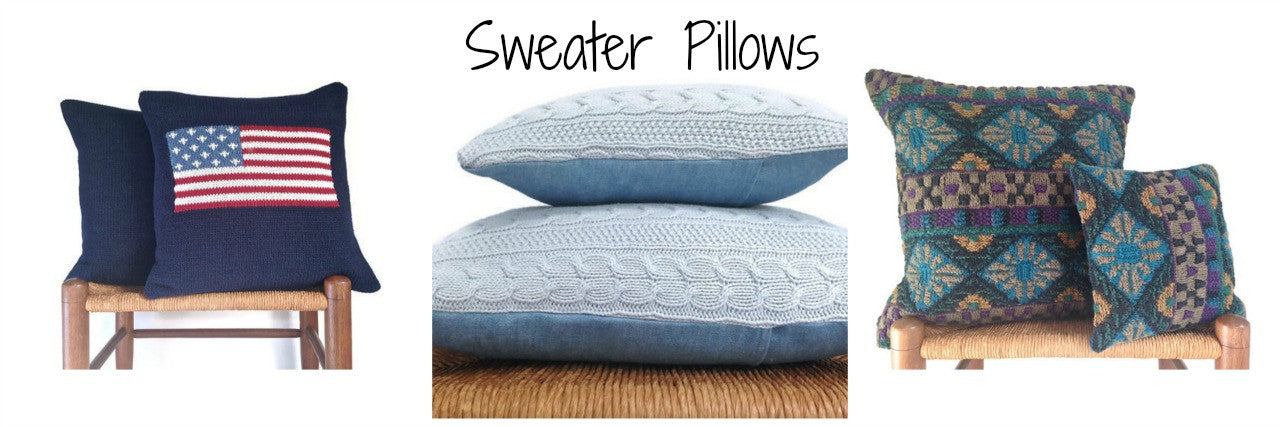Sweater Pillows